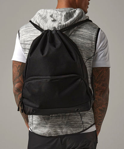 BagBase Athleisure gymsac Black