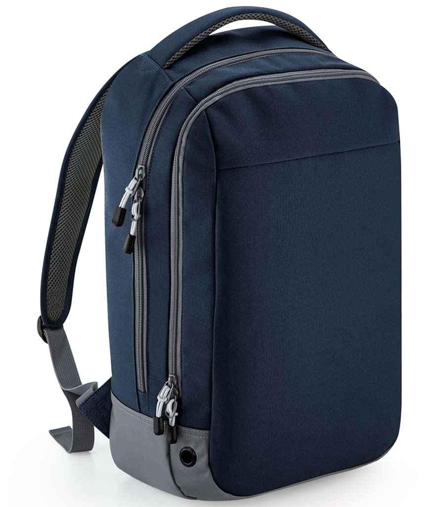 BagBase Athleisure Sports Backpack in French Navy