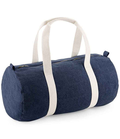 BagBase Denim Barrel Bag in Denim Blue