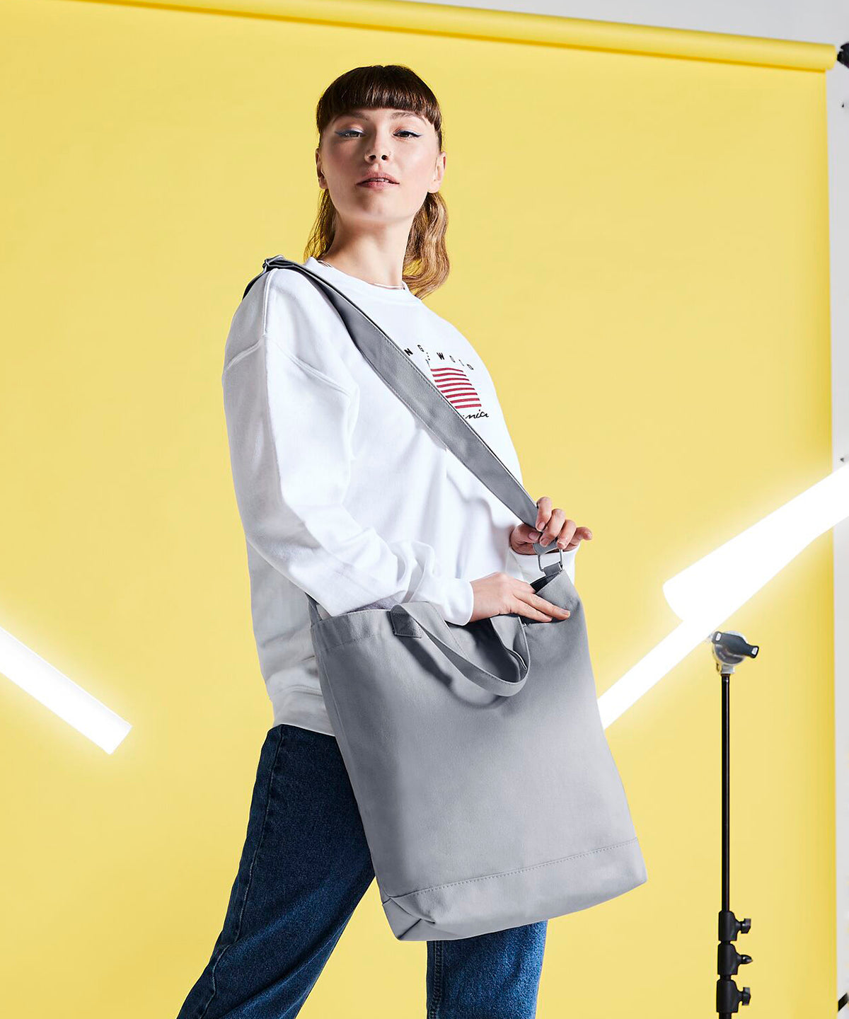 BagBase Canvas day bag Black