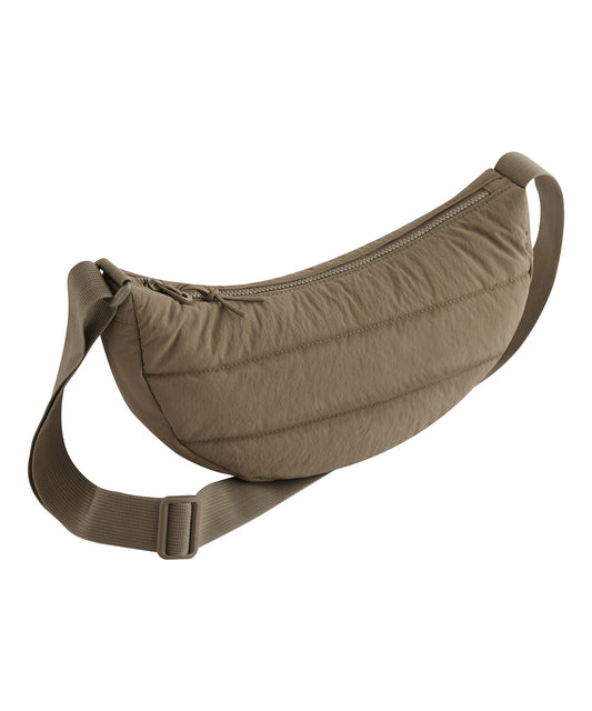 BagBase Quilted cross-body bag Earthy Green