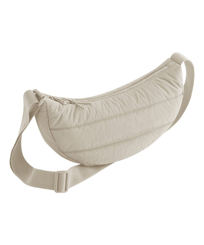 BagBase Quilted cross-body bag Natural Stone
