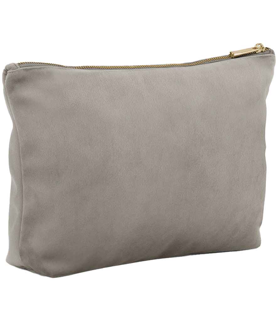 BagBase BagBase Velvet Accessory Bag Moonstone