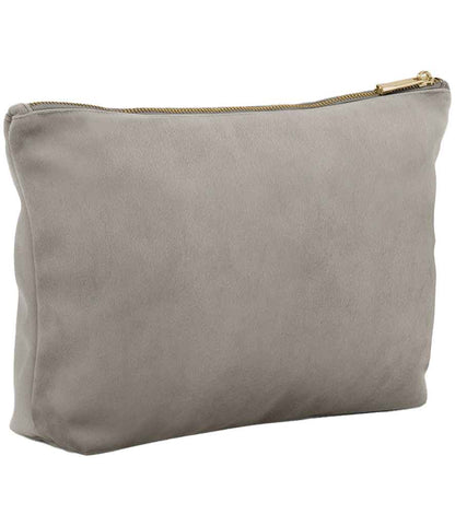 BagBase BagBase Velvet Accessory Bag Moonstone