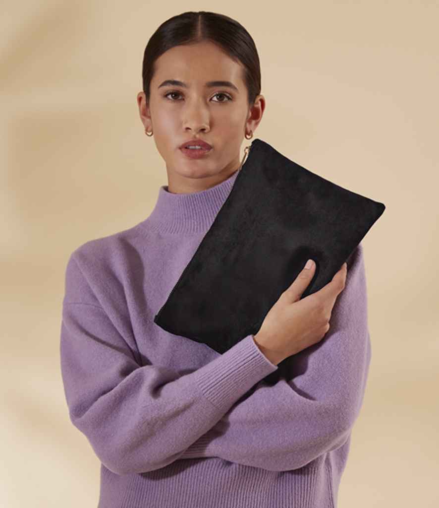 BagBase Velvet Accessory Pouch - model image