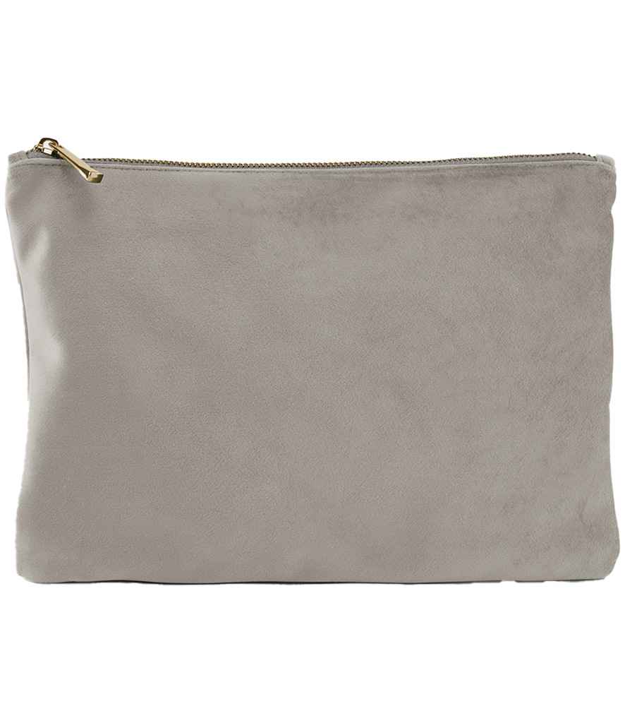 BagBase BagBase Velvet Accessory Pouch Moonstone