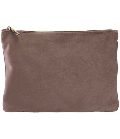 BagBase BagBase Velvet Accessory Pouch Rose Quartz