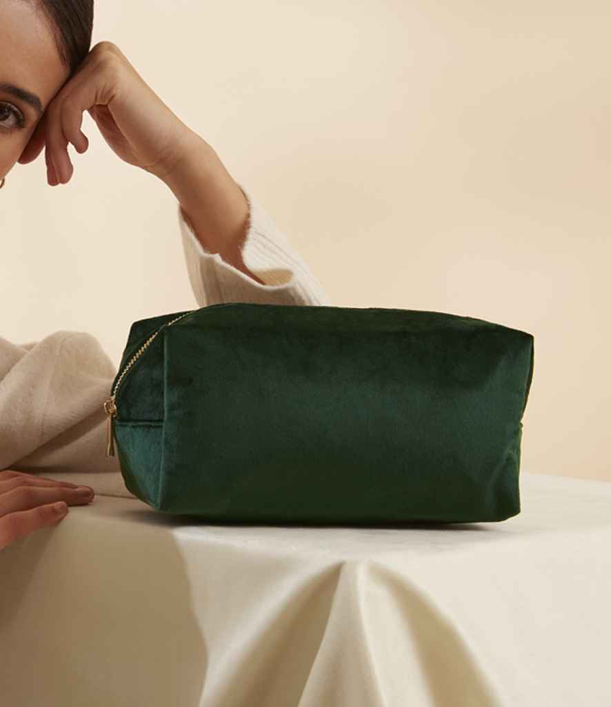BagBase Velvet Toiletry/Accessory Case - model image
