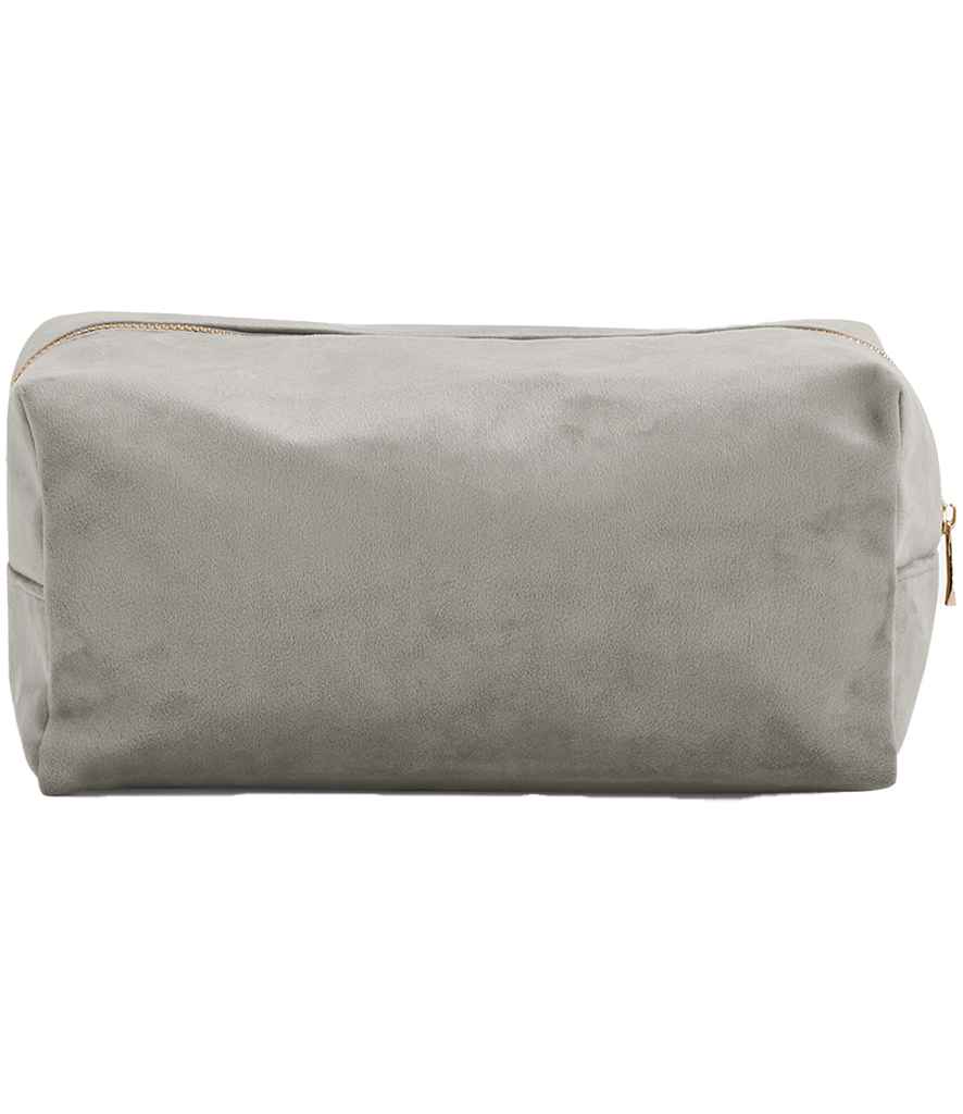BagBase BagBase Velvet Toiletry/Accessory Case Moonstone