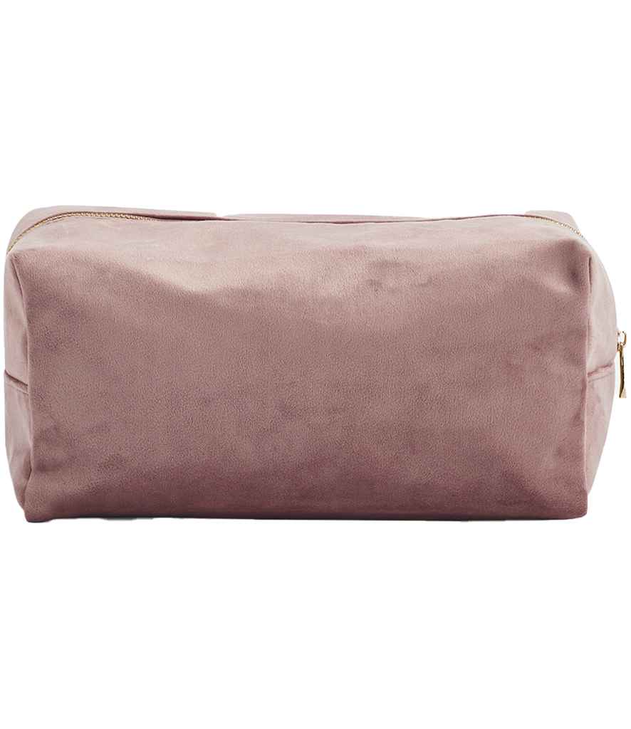 BagBase BagBase Velvet Toiletry/Accessory Case Rose Quartz