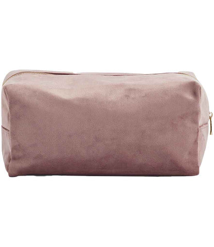 BagBase BagBase Velvet Toiletry/Accessory Case Rose Quartz