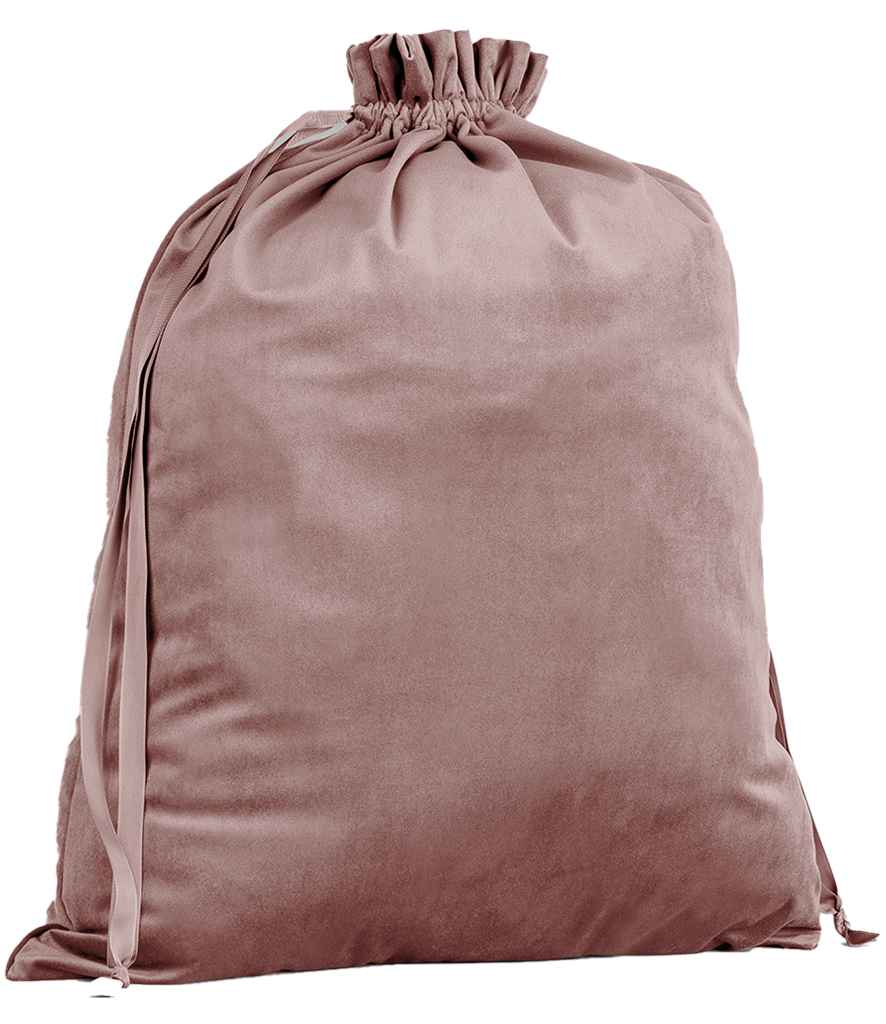 BagBase BagBase Velvet Gift Bag Rose Quartz