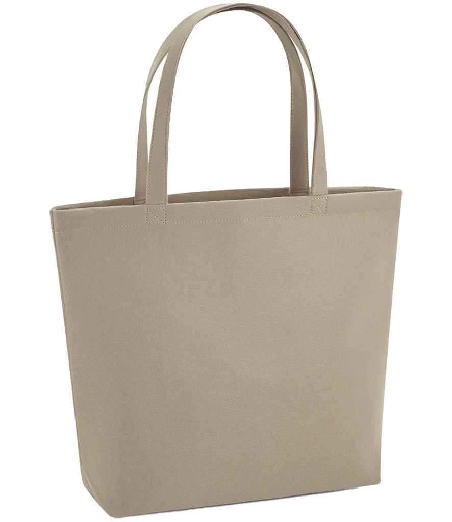 BagBase Felt Shopper in Sand