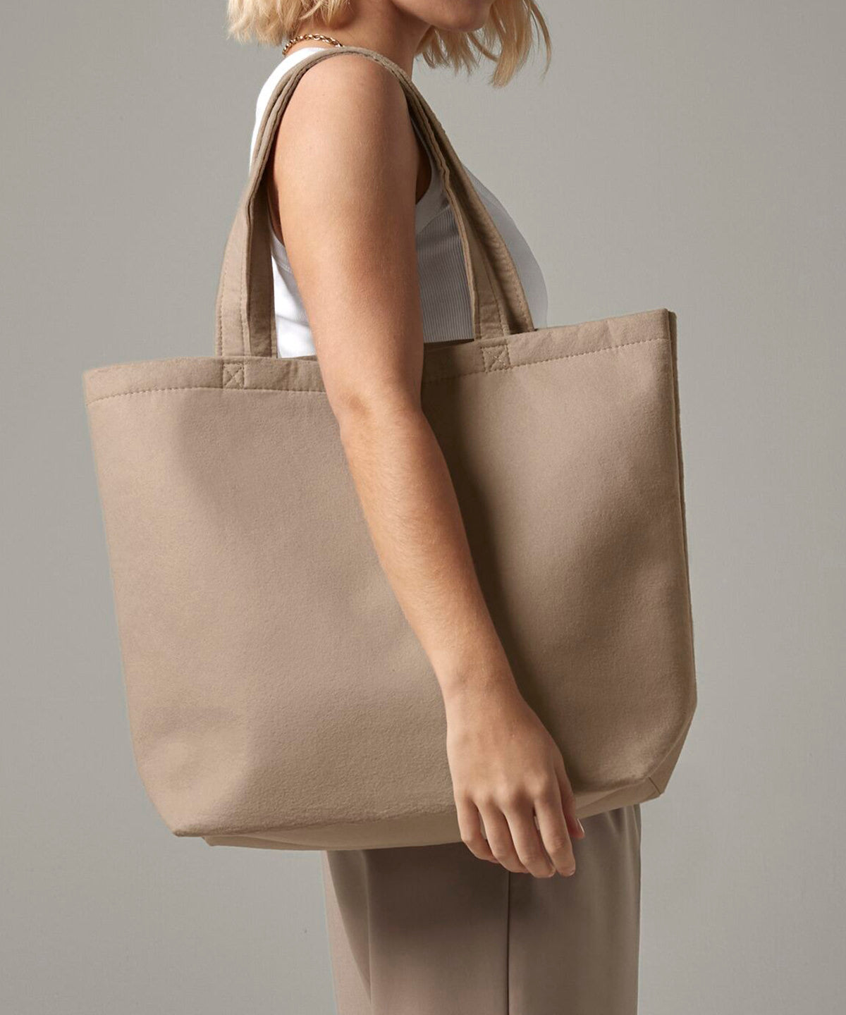 BagBase Felt shopper Black
