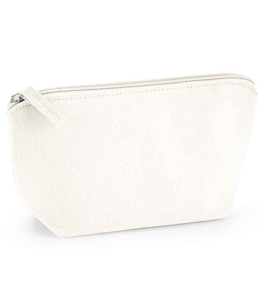 BagBase Felt Accessory Bag in Soft White