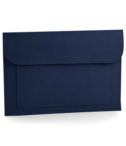 BagBase Felt Laptop/Document Slip in Navy