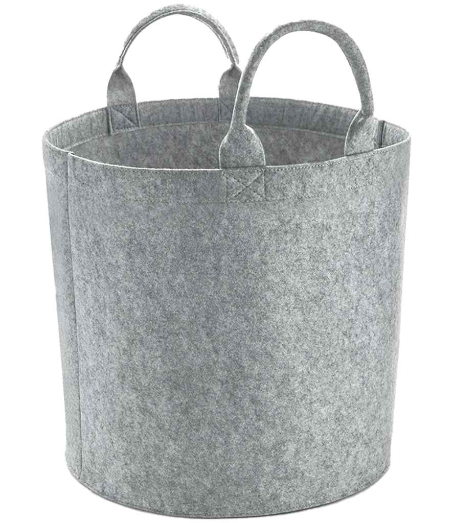 BagBase Felt Trug in Grey Melange