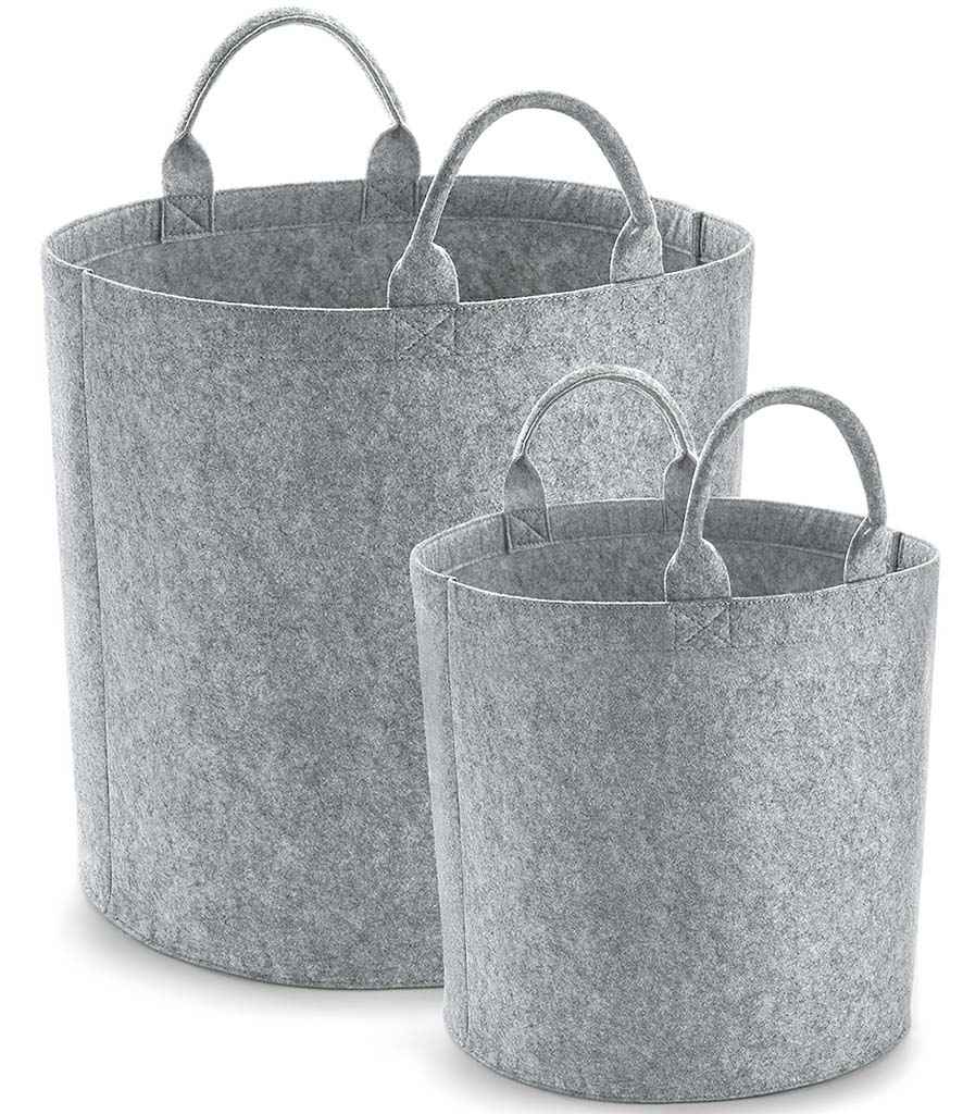 BagBase BagBase Felt Trug Grey Melange