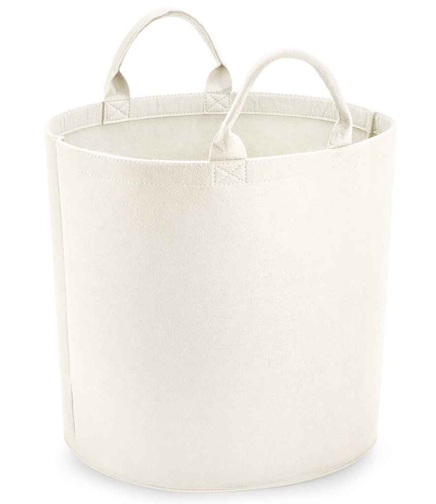 BagBase BagBase Felt Trug Soft White