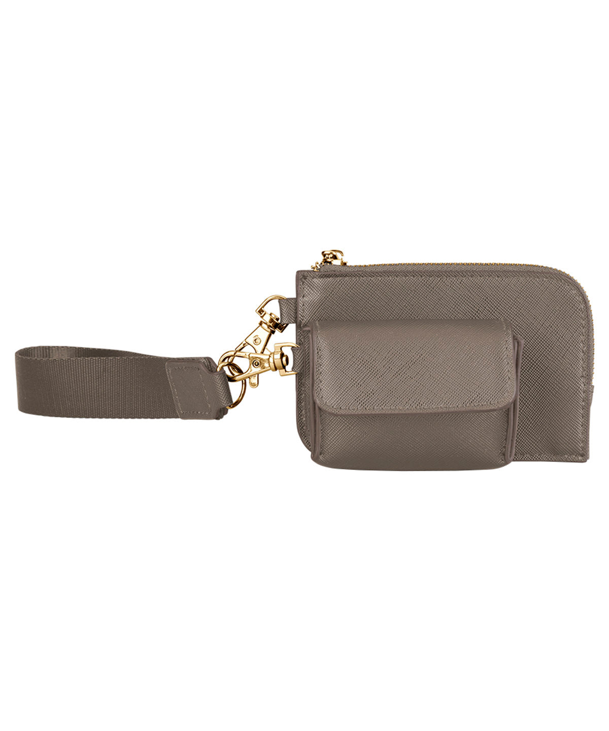 BagBase Boutique pouch wristlet Taupe