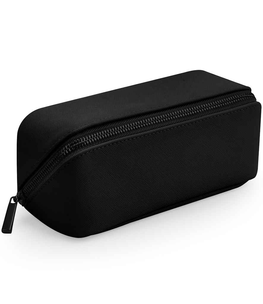 BagBase Boutique Open Flat Mini Accessory Case in Black/Black