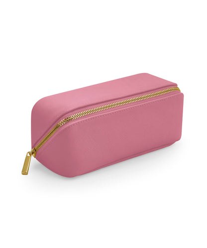 BagBase Boutique open flat mini accessory case Dusky Pink