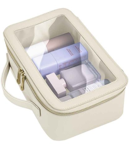 BagBase Boutique Clear Window Travel Case in Oyster