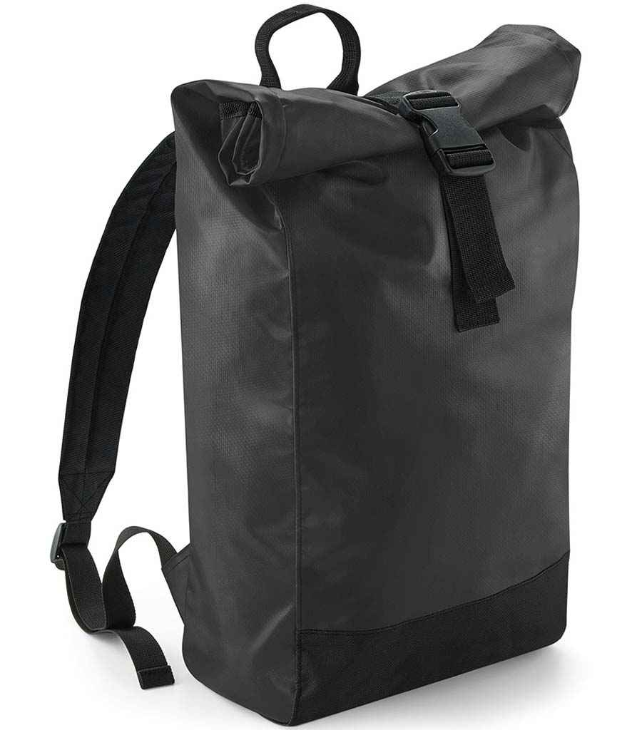 BagBase Tarp Roll-Top Backpack - model image