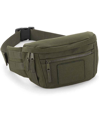 BagBase MOLLE Utility Waistpack in Military Green