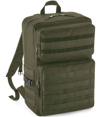 BagBase MOLLE Tactical Backpack in Military Green