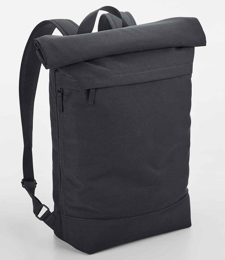 BagBase BagBase Simplicity Roll-Top Backpack Graphite Grey