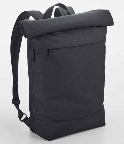 BagBase BagBase Simplicity Roll-Top Backpack Graphite Grey