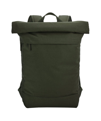 BagBase Simplicity roll-top backpack Pine Green