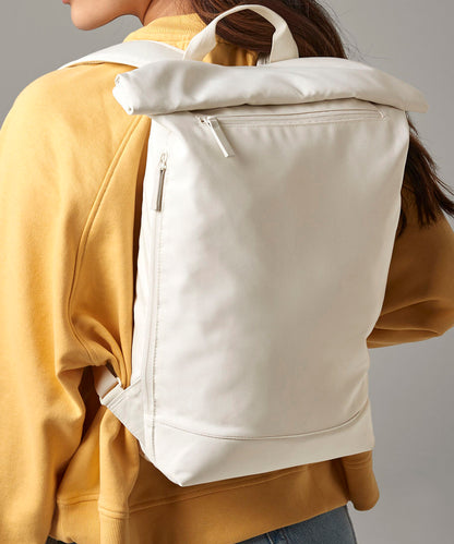 BagBase Simplicity roll-top backpack lite Beige