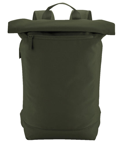BagBase Simplicity roll-top backpack lite Pine Green