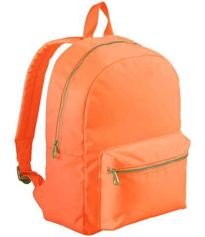 BagBase Sundae Mini Backpack in Mango Sorbet