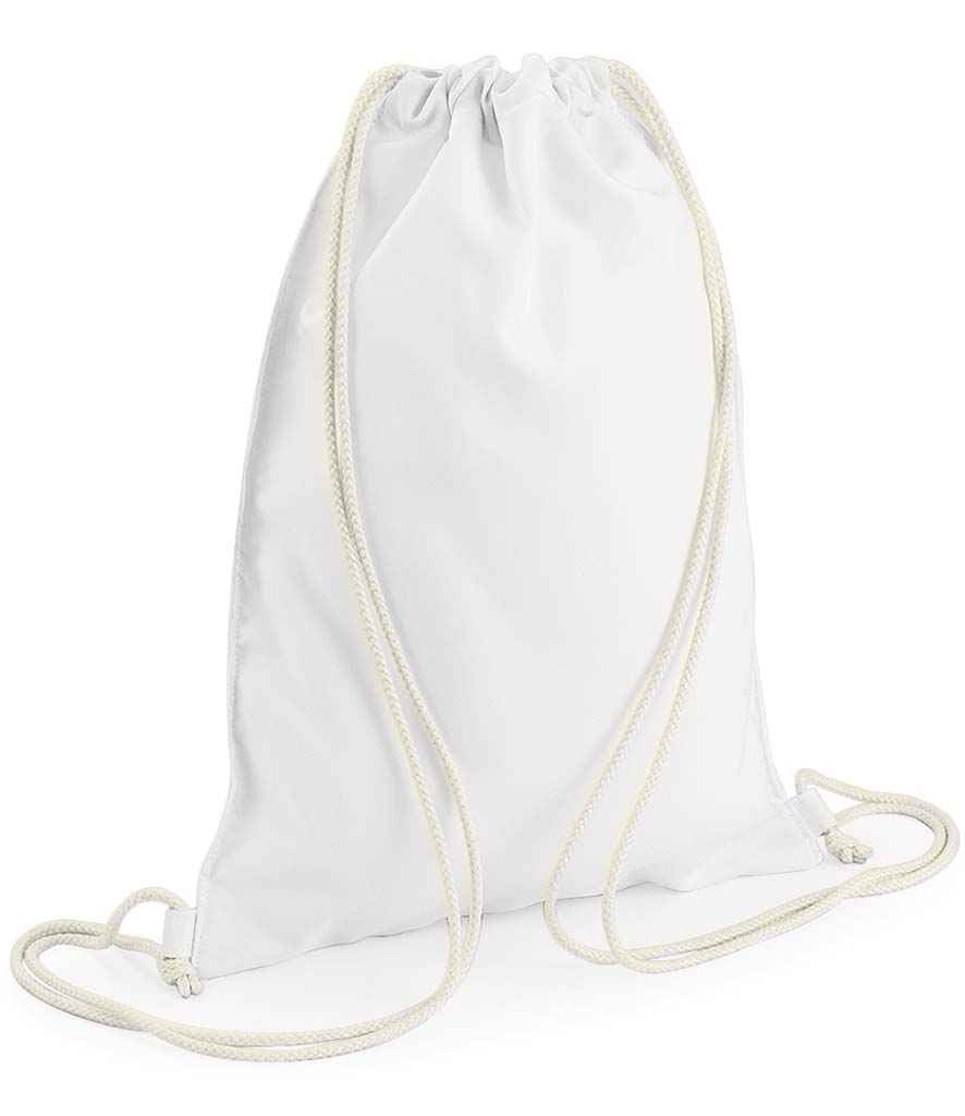 BagBase Sublimation Gymsac in White
