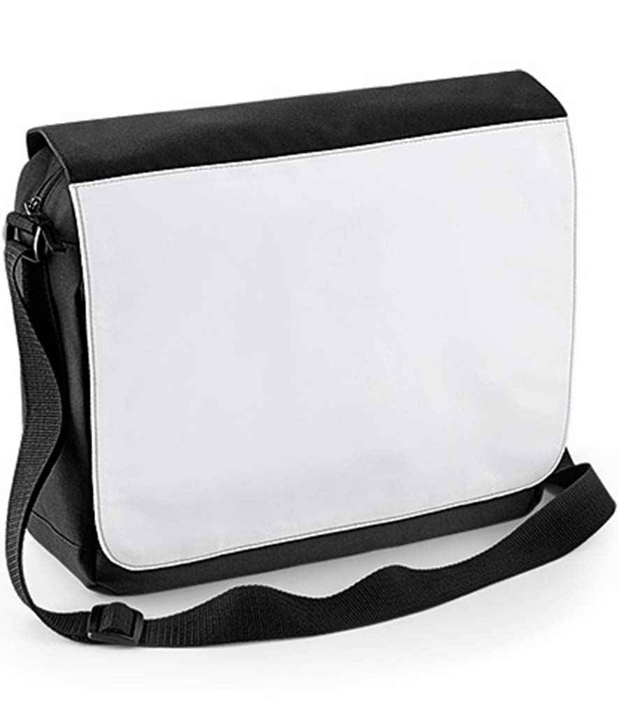 BagBase Sublimation Messenger Bag - model image