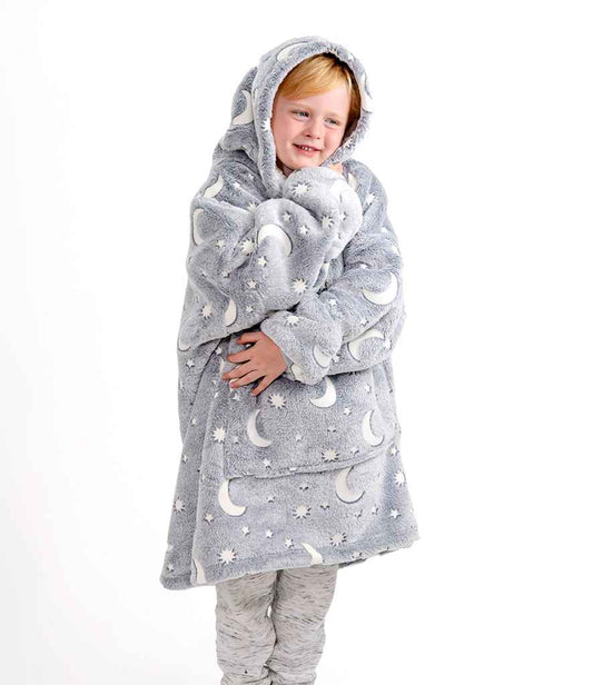 Brand Lab Kids Oversized Hooded Blanket - model image