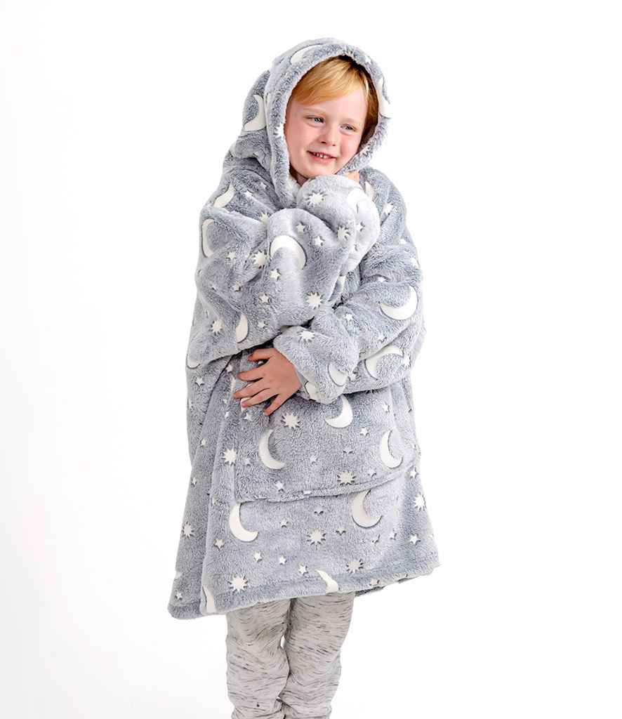 Brand Lab Kids Oversized Hooded Blanket - model image