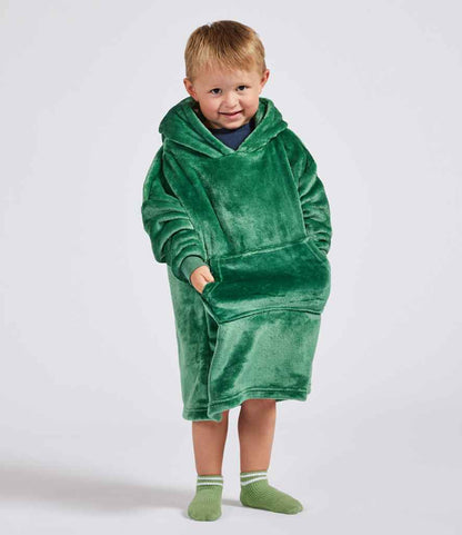 Brand Lab Kids Character Cushion Hooded Blanket - model image