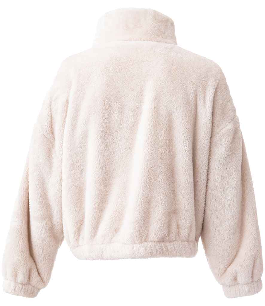 Brand Lab Ladies Fluffy 1/4 Zip Fleece
