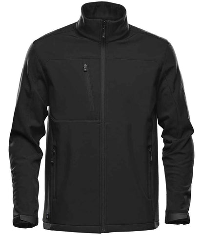 Stormtech Cascades Soft Shell Jacket in Black/Black