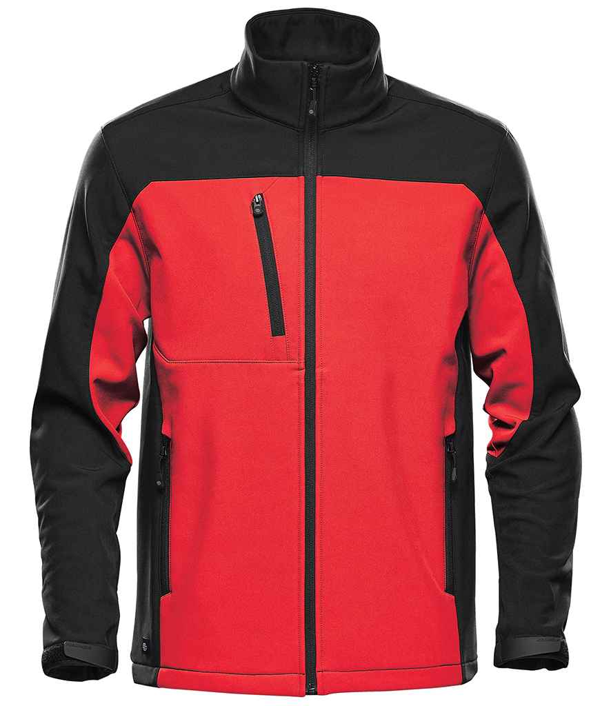 Stormtech Cascades Soft Shell Jacket in Bright Red/Black