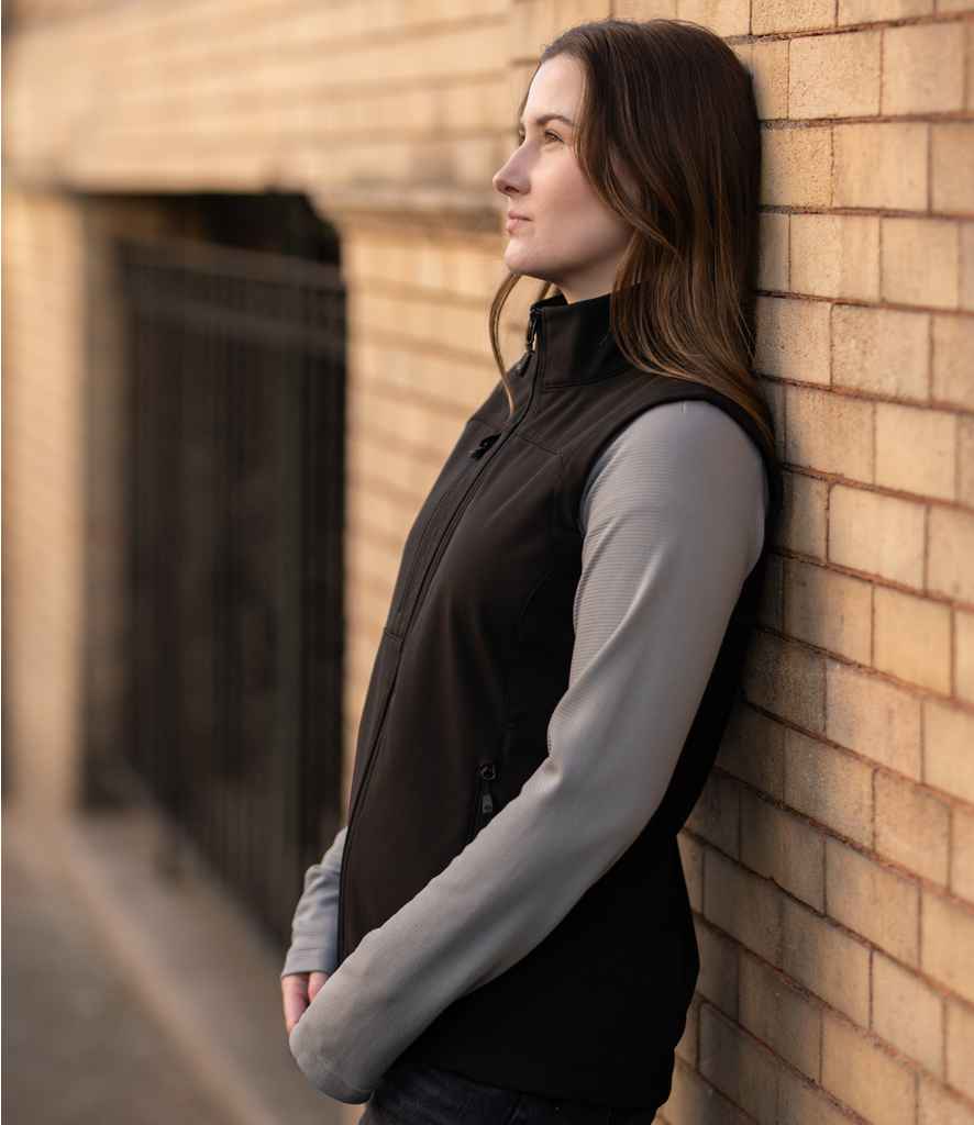 Stormtech Ladies Cascades Soft Shell Bodywarmer - model image