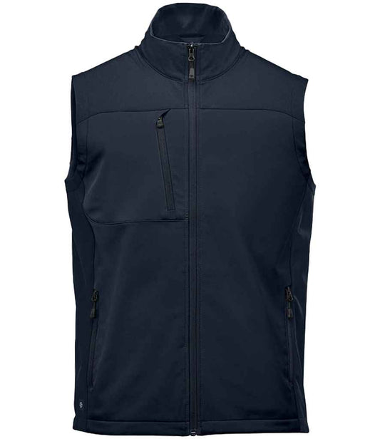 Stormtech Cascades Soft Shell Bodywarmer in Navy/Navy