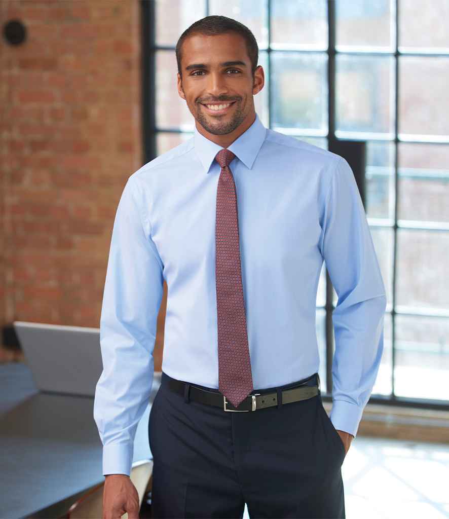 Brook Taverner Pisa Long Sleeve Slim Fit Shirt - model image