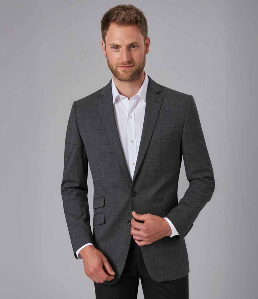 Brook Taverner Alba Long Sleeve Slim Fit Poplin Shirt - model image