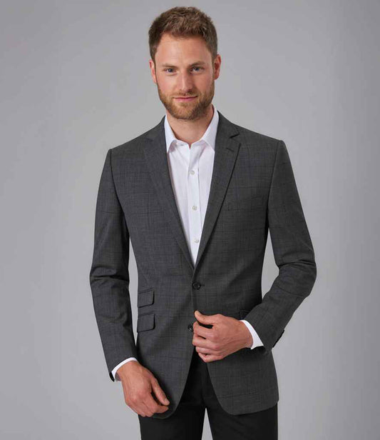 Brook Taverner Alba Long Sleeve Slim Fit Poplin Shirt - model image
