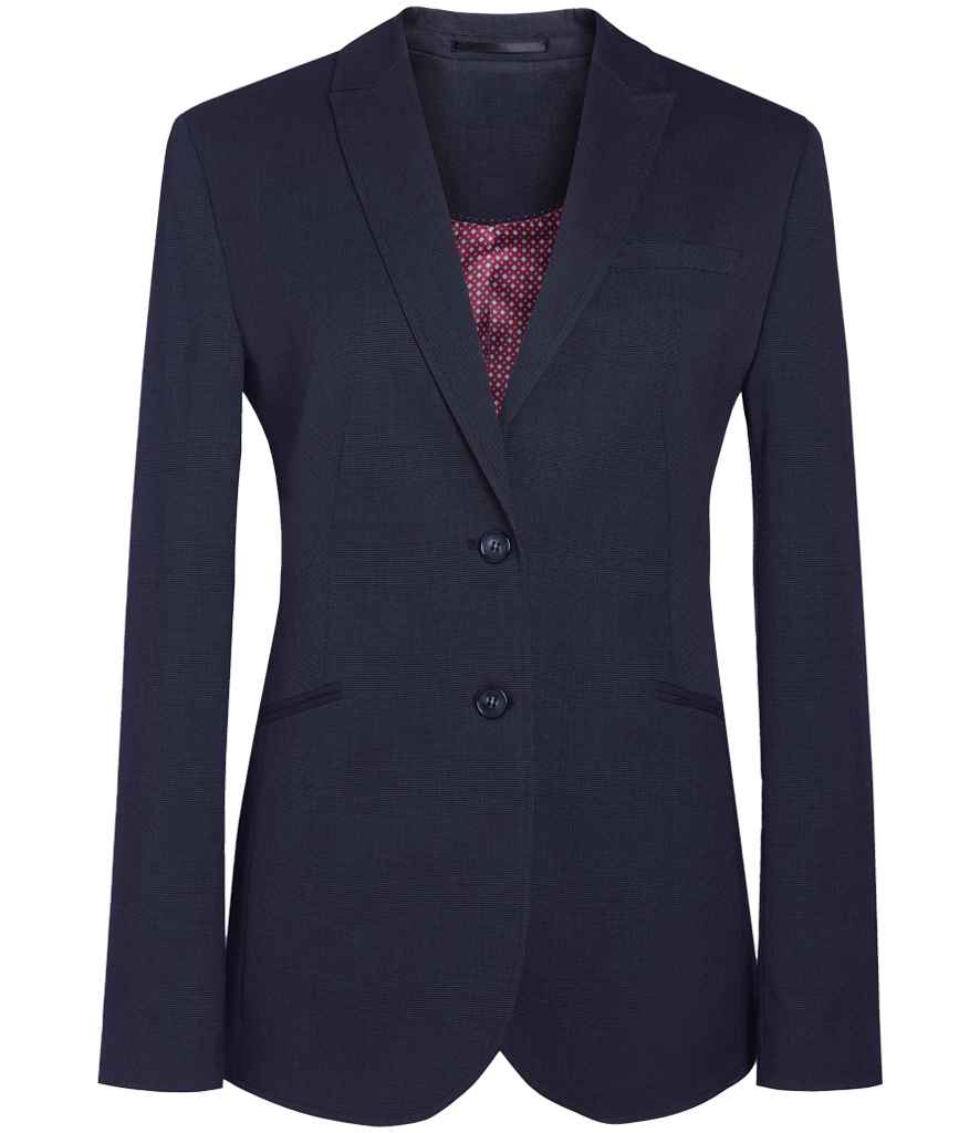 Brook Taverner Ladies Eclipse Cordelia Jacket in Navy Pindot